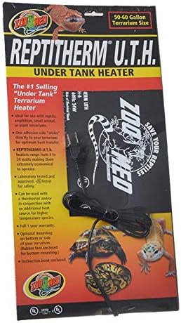 Zoo Med Repti Therm Under Tank Reptile Heater 24 Watts - 18 Long x 8 Wide (50-60 Gallons)